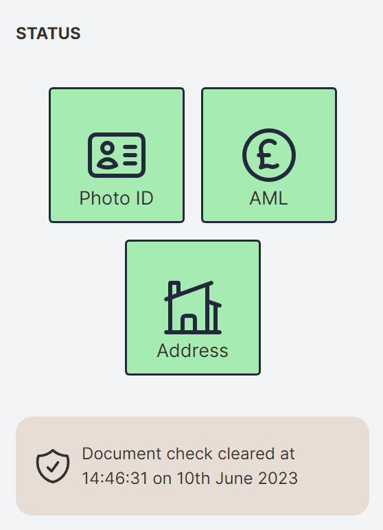 proofenance id session complete